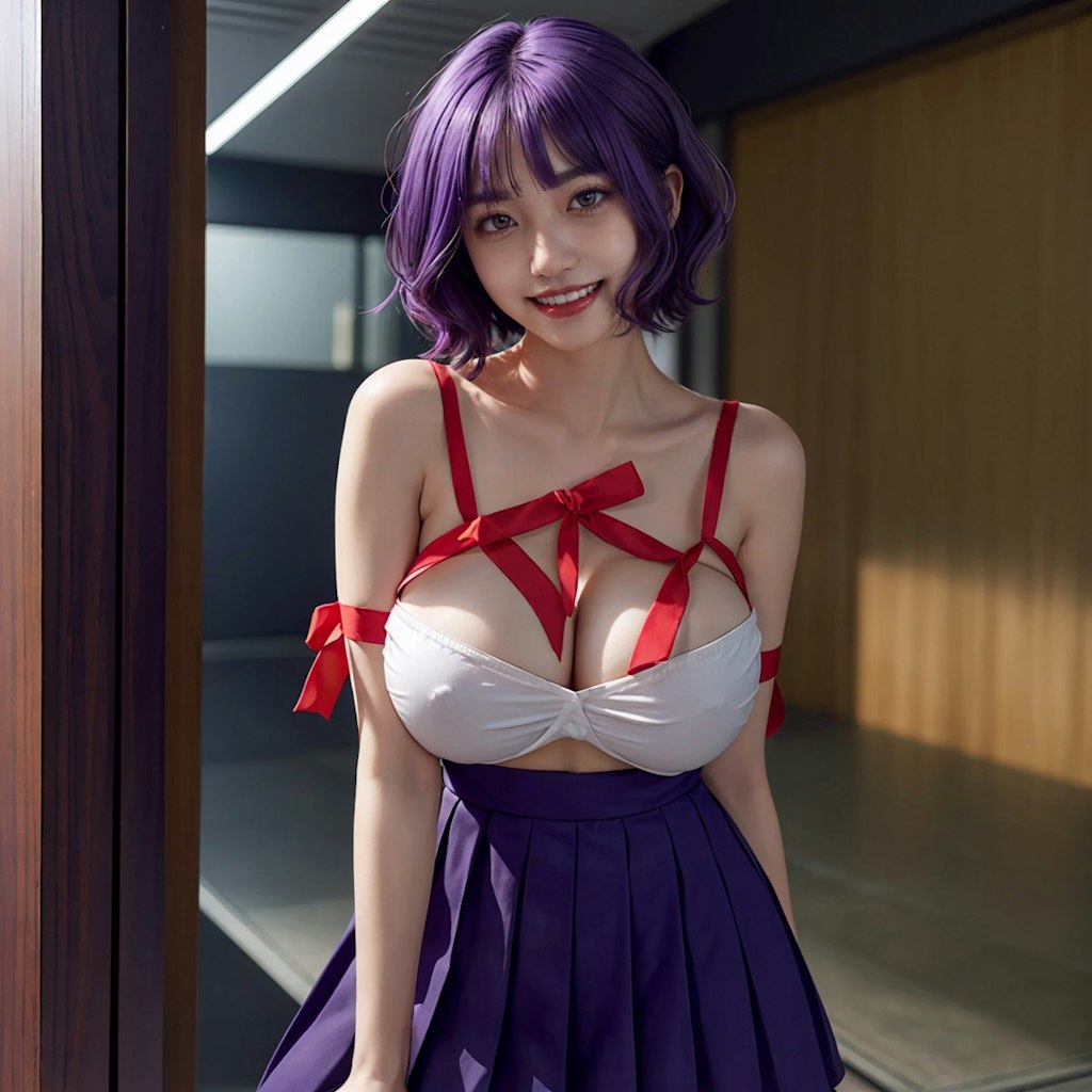 ゲゲゲの鬼太郎「猫娘」のヌードコスプレ