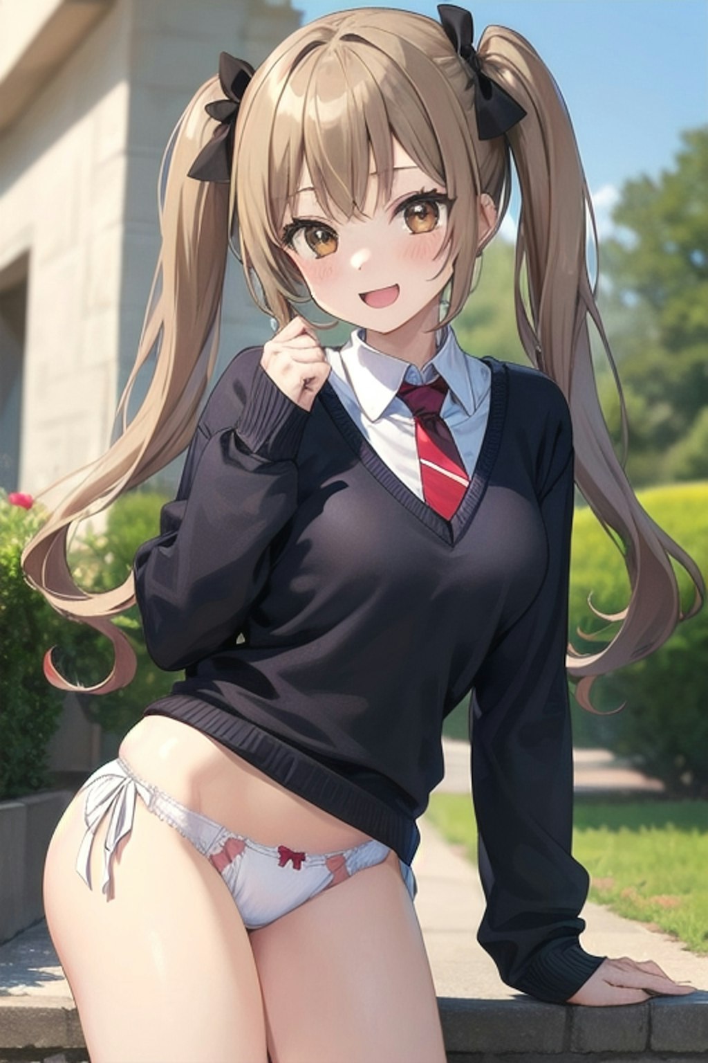 School twintails girl