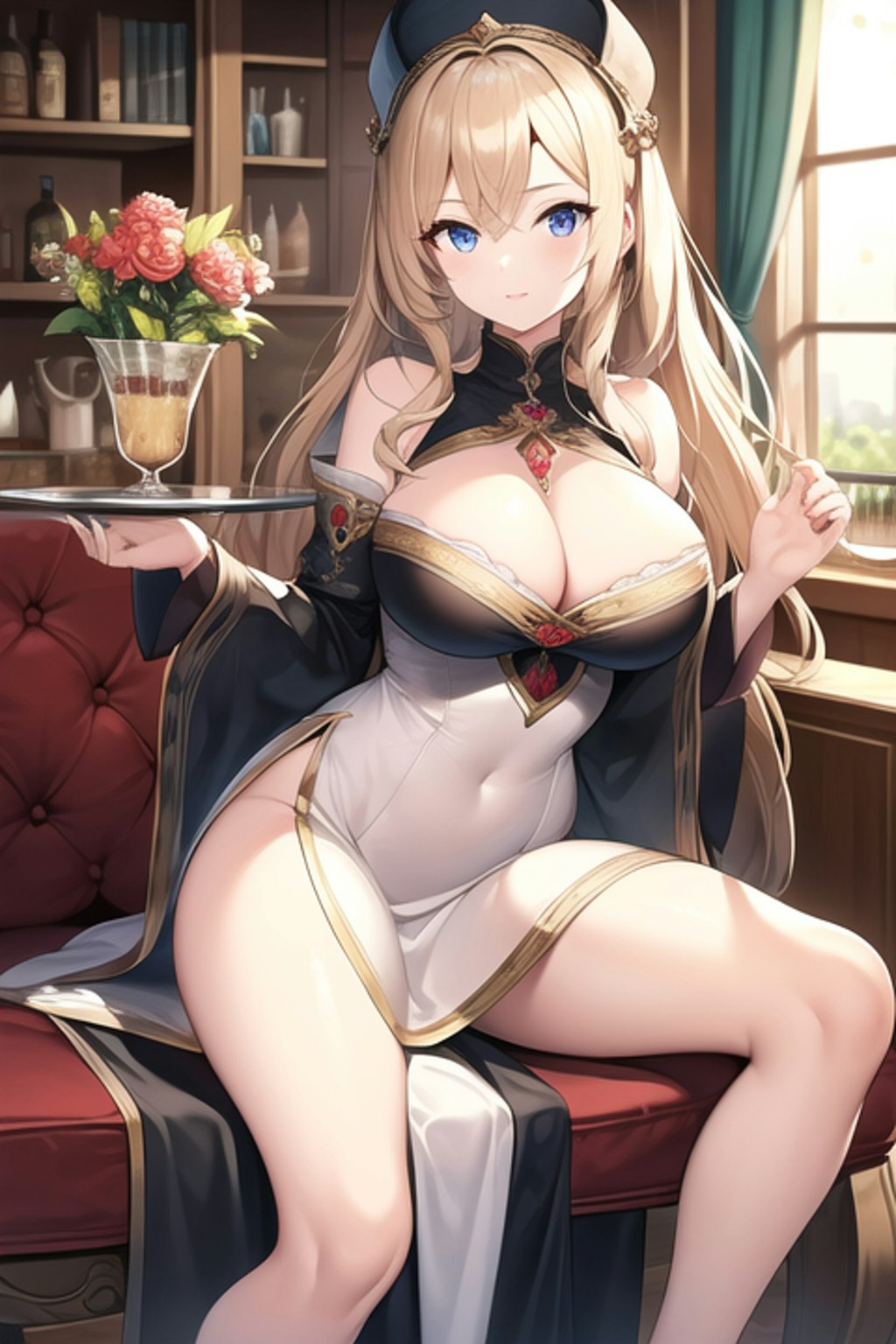 セクシーなウェイトレス