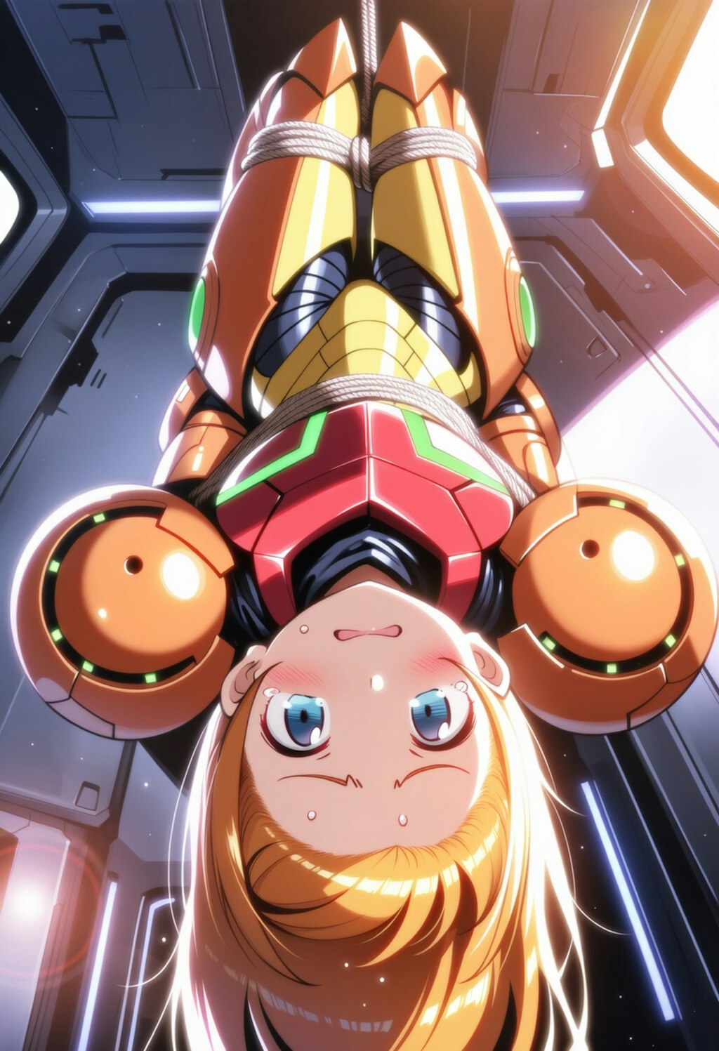 捕まったメトロイド桐乃