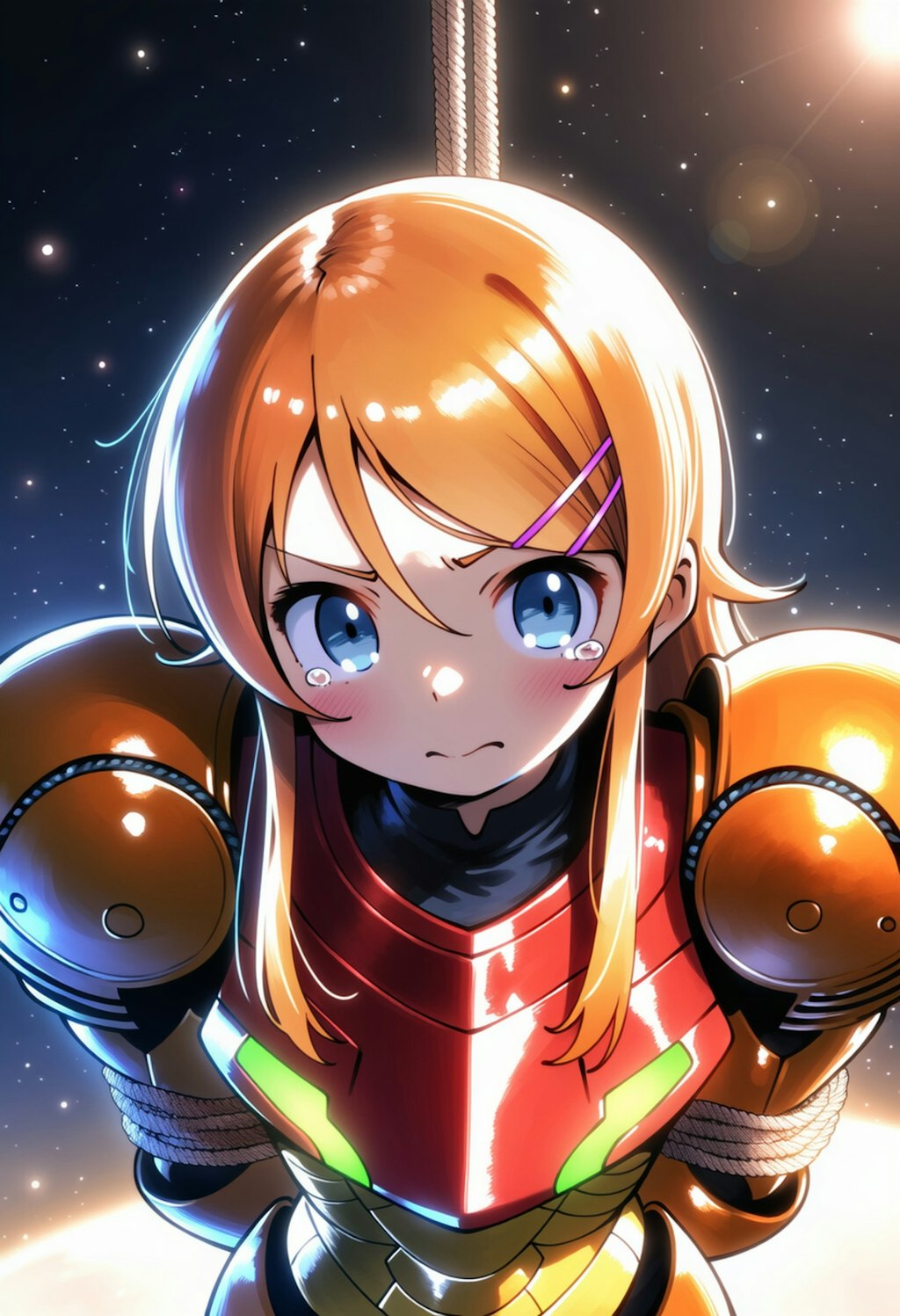 捕まったメトロイド桐乃