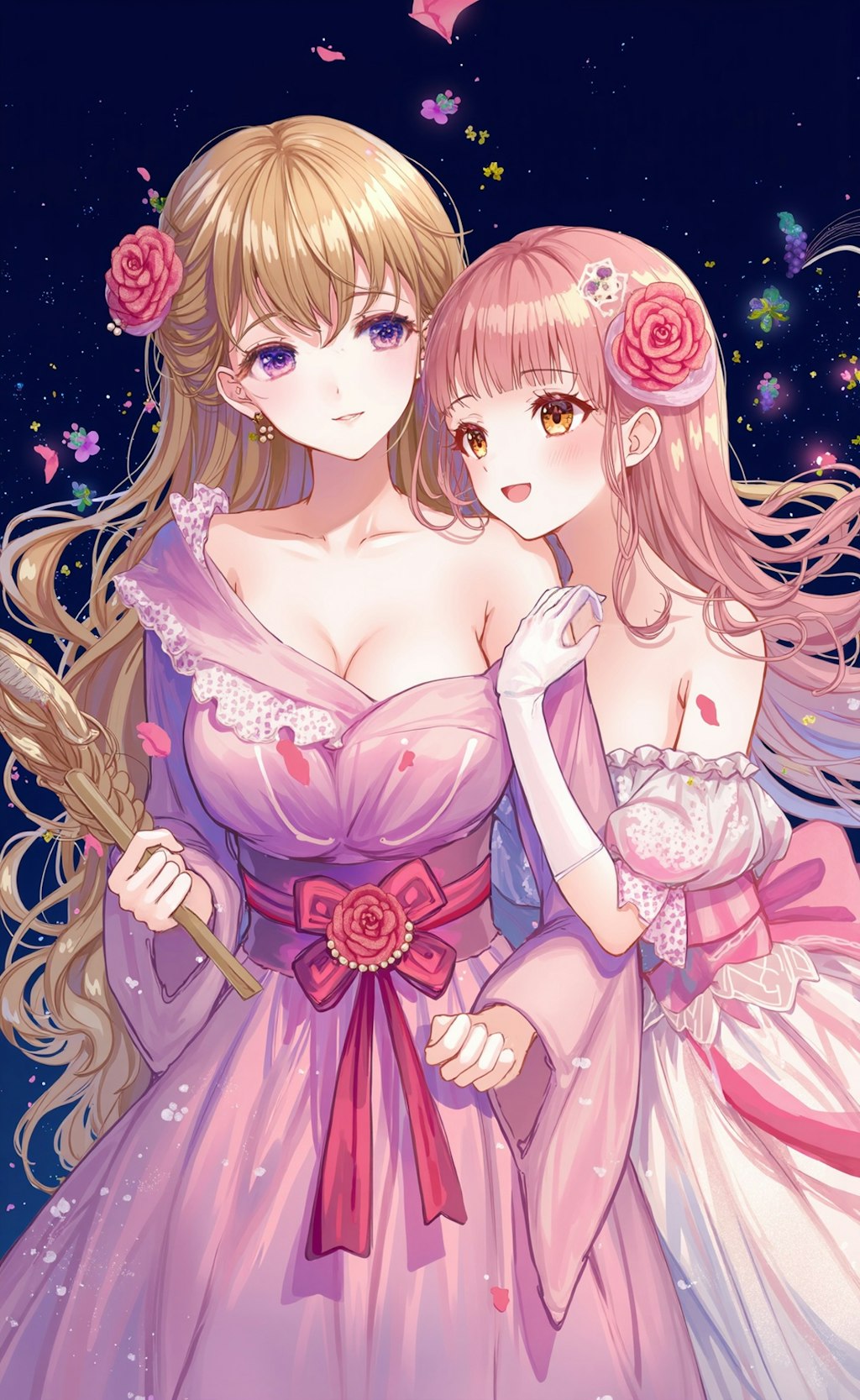 百合女子 花依