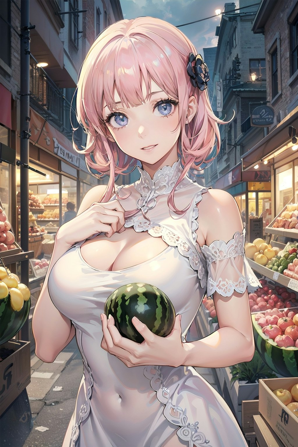 八百屋の娘，greengrocer girl