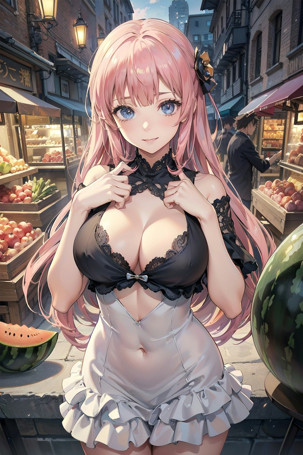 八百屋の娘，greengrocer girl