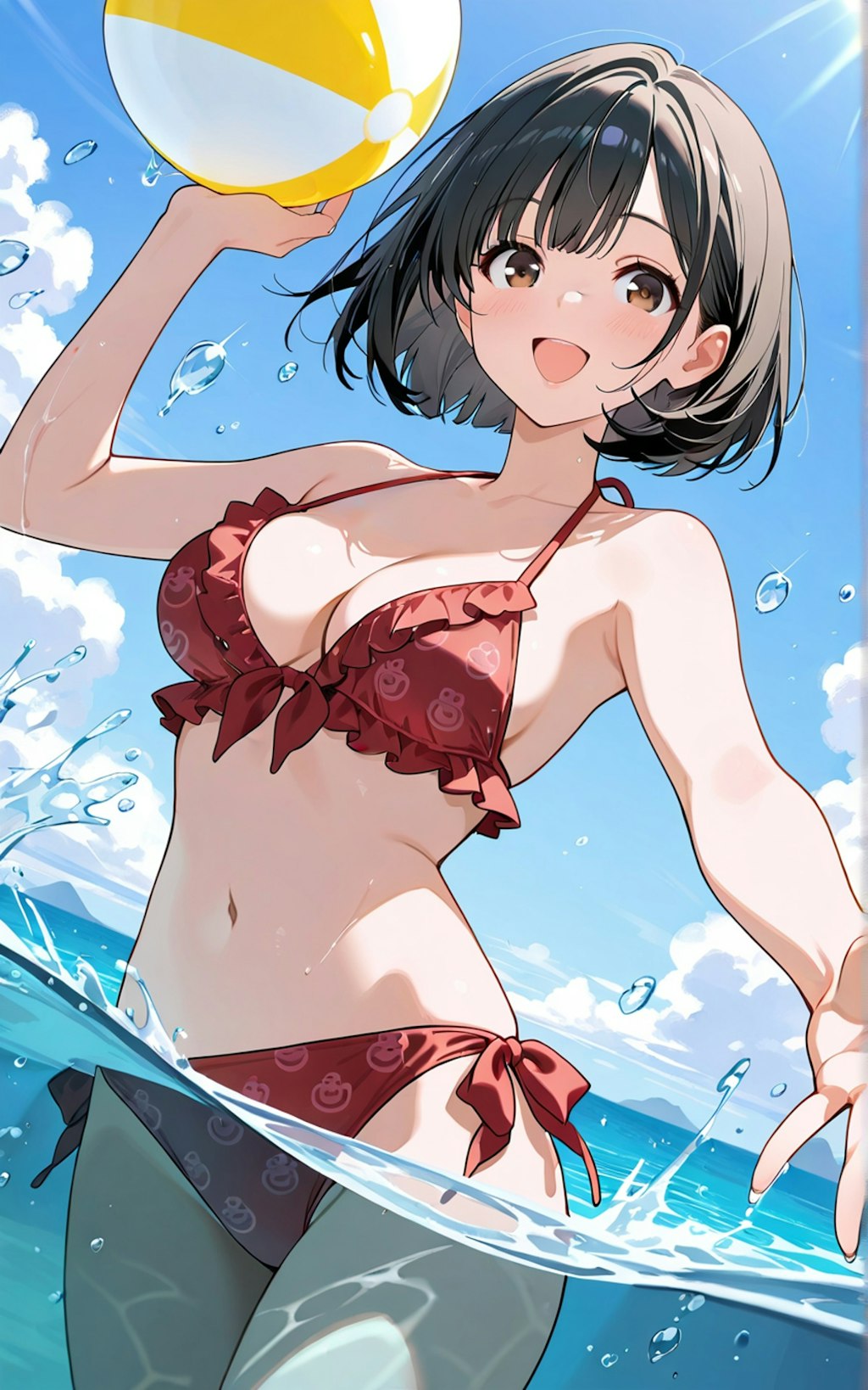次女の夏