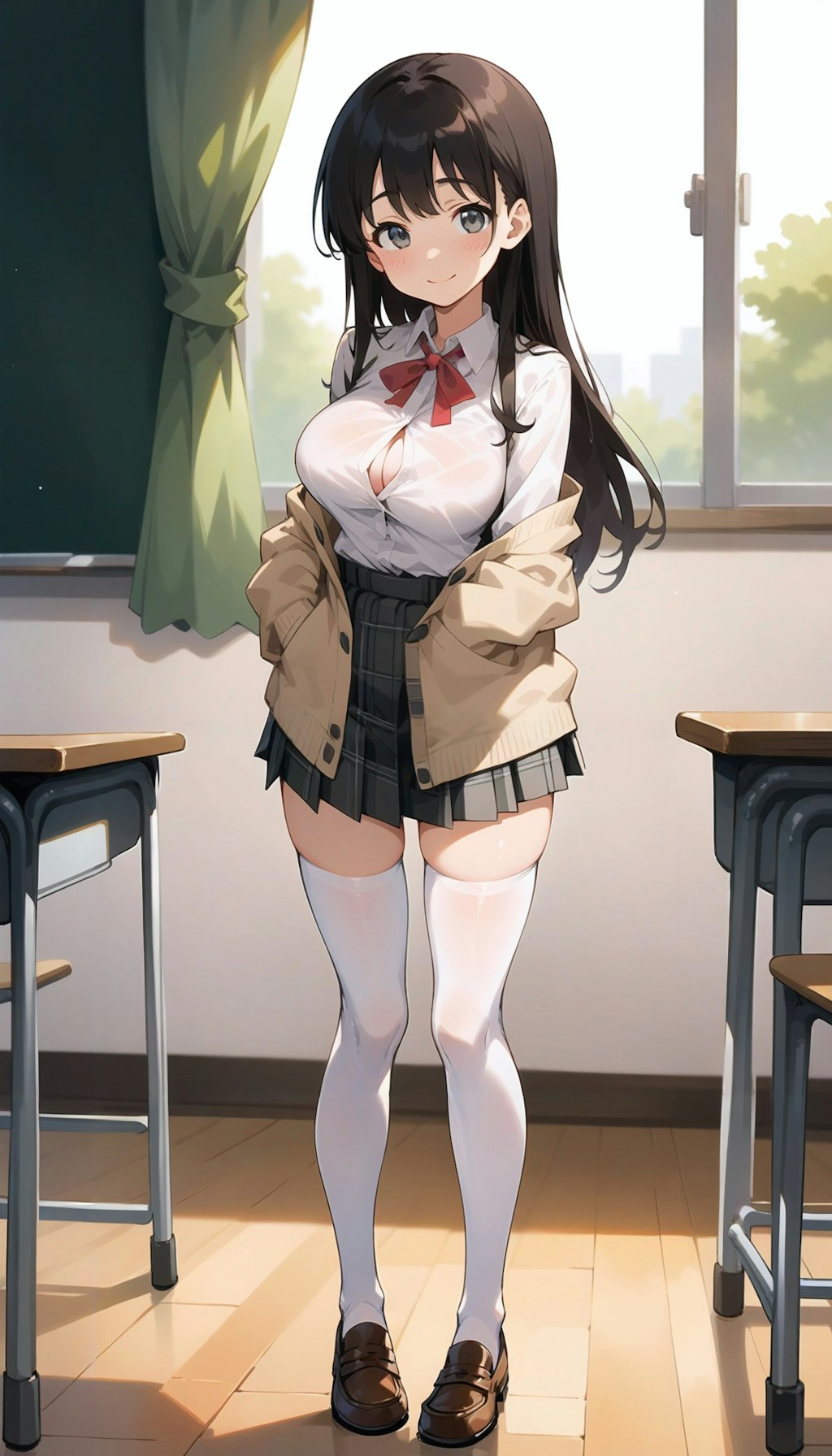 衣装　カーディガン制服