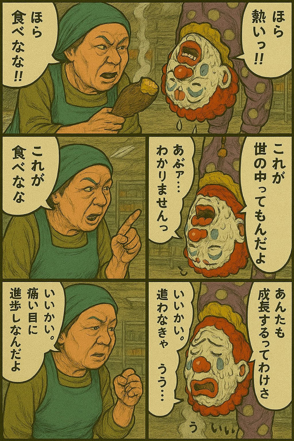 逆さ吊り客の対処法