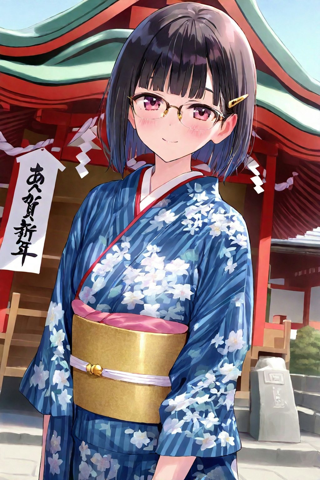 メガネちゃん👓✨の初詣⛩