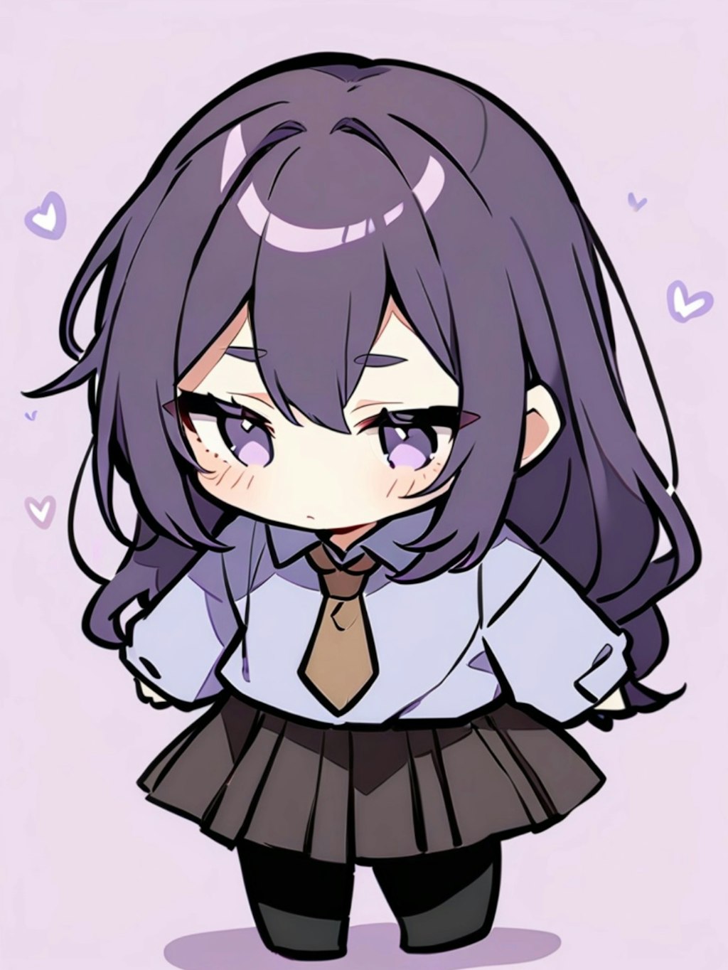 紫髪ちゃん