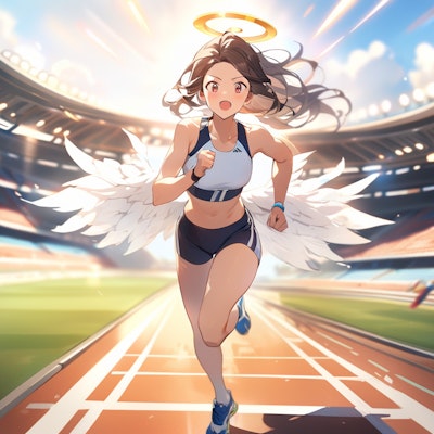 Angel　Training | の人気AIイラスト・グラビア