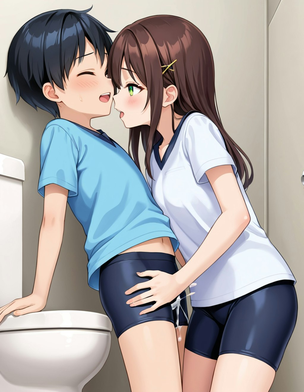 弟友をトイレで揉み抜きｗｗ