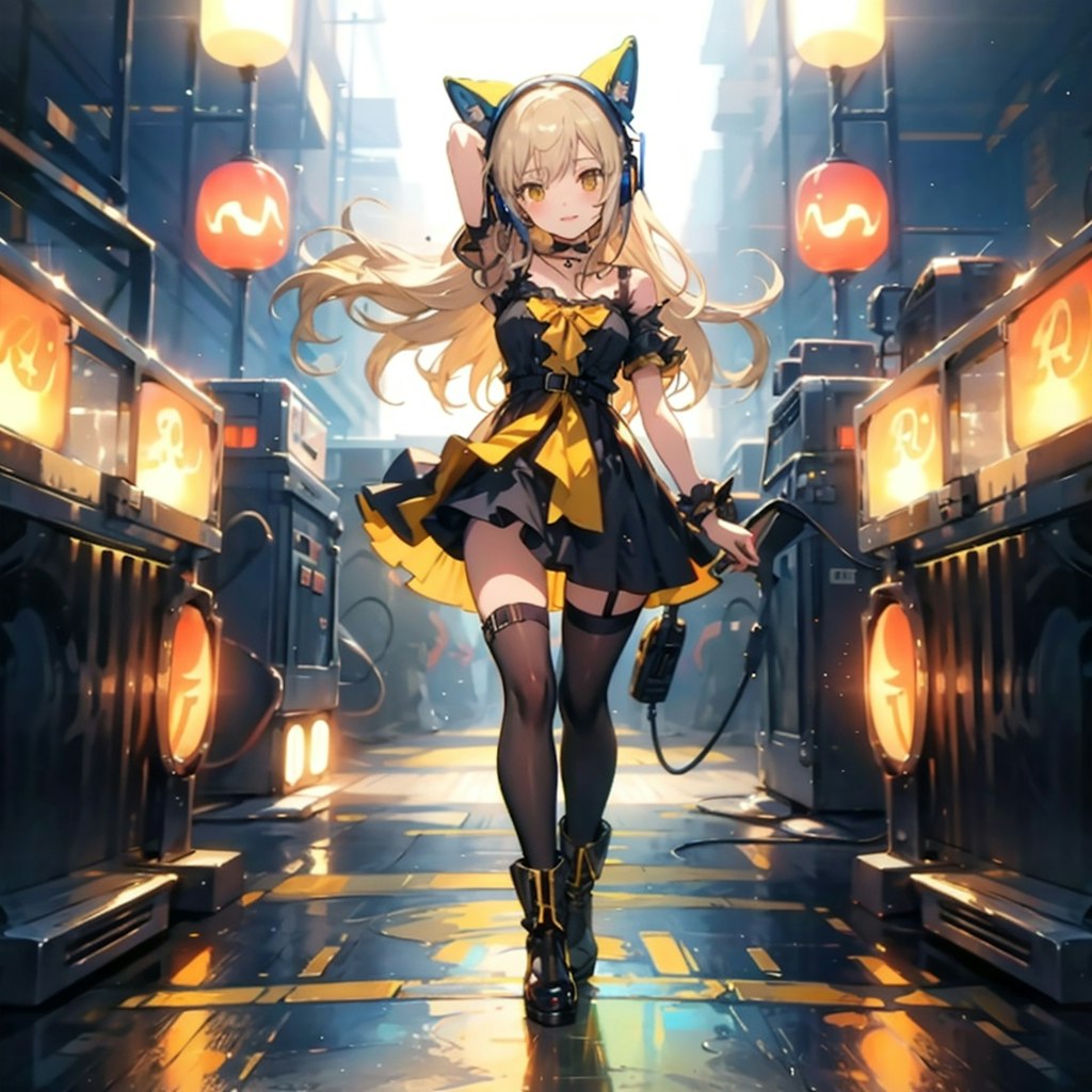 黒いチョーカー