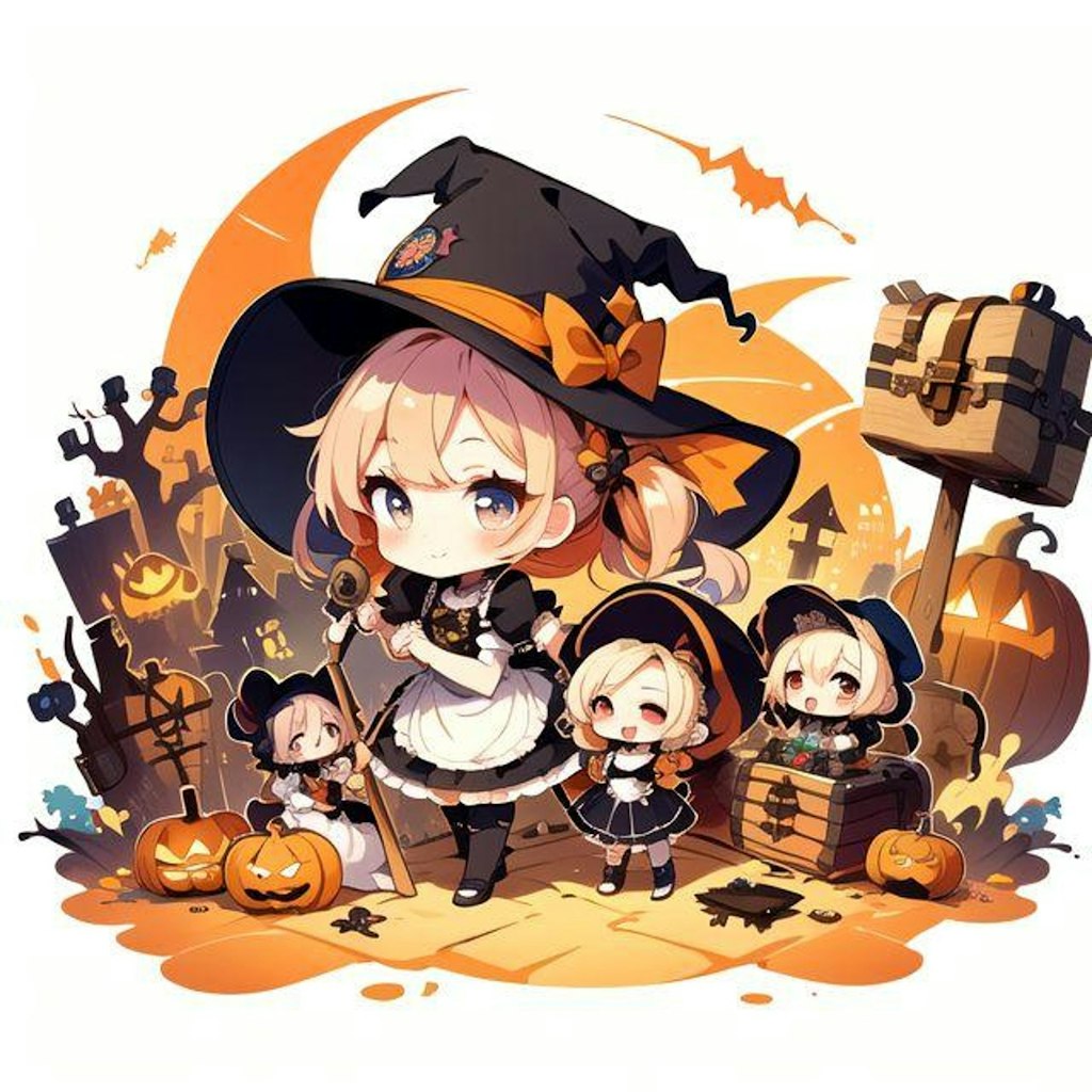 ちびキャラ🎃ハロウィン