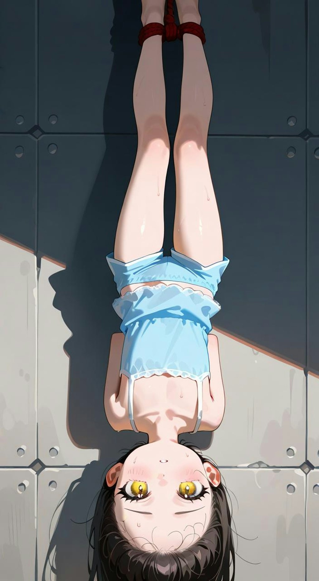 逆さ娘①
