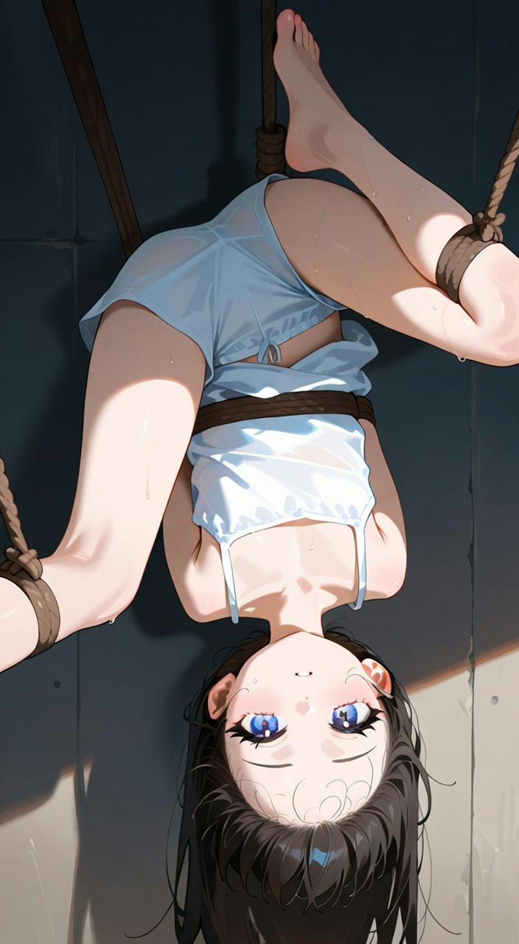 逆さ娘①