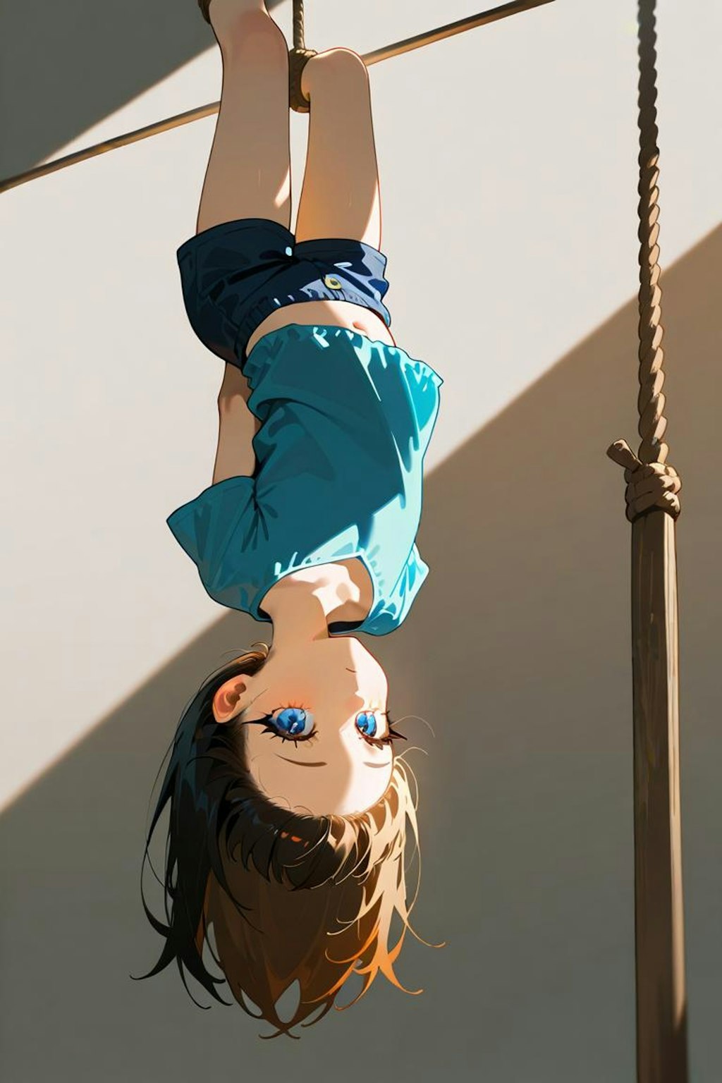逆さ娘①