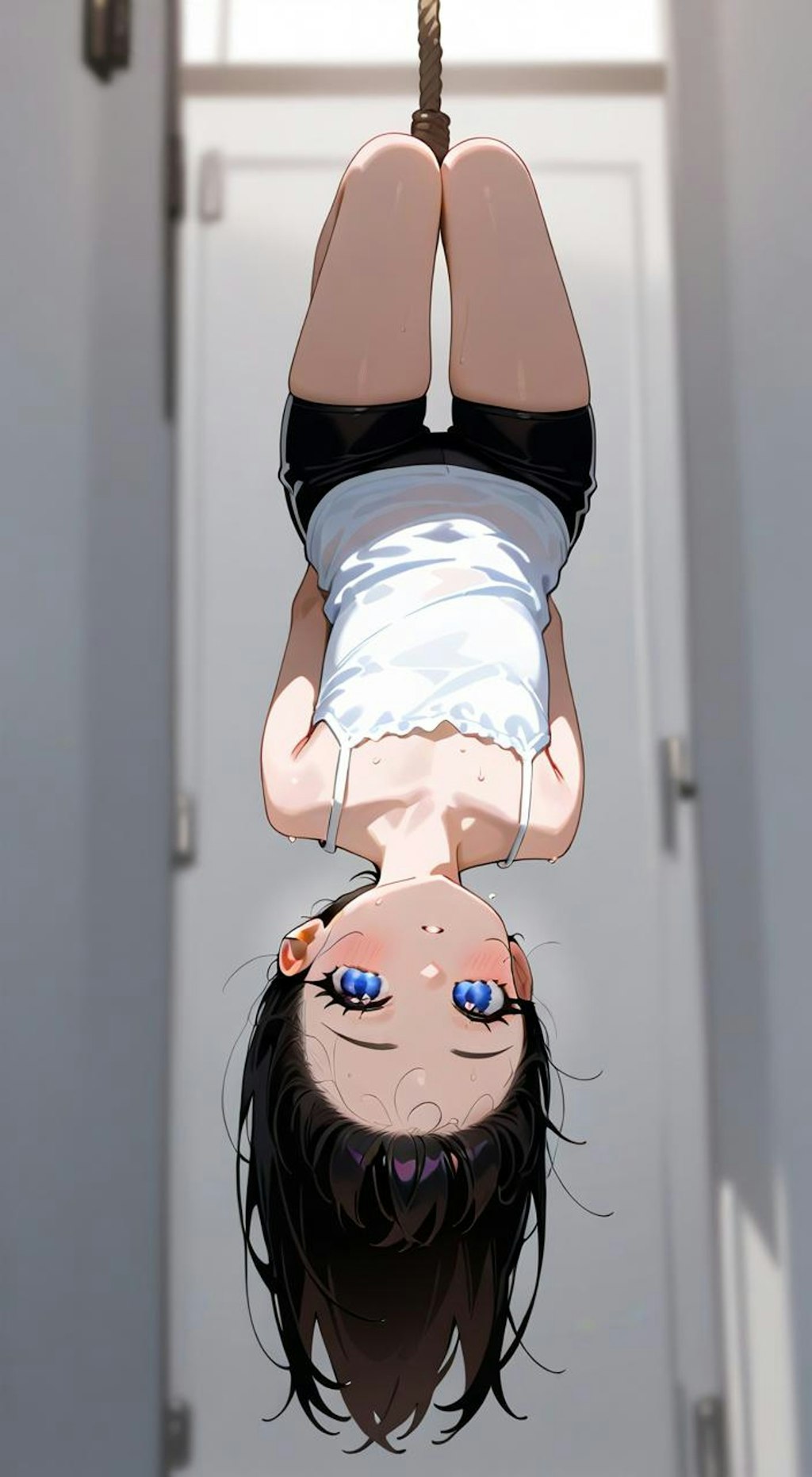 逆さ娘①