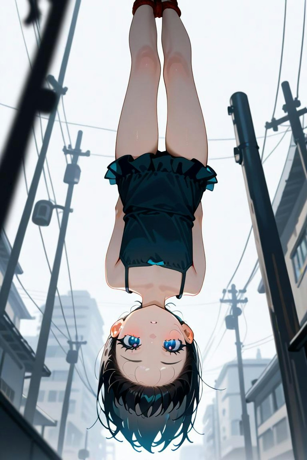 逆さ娘①