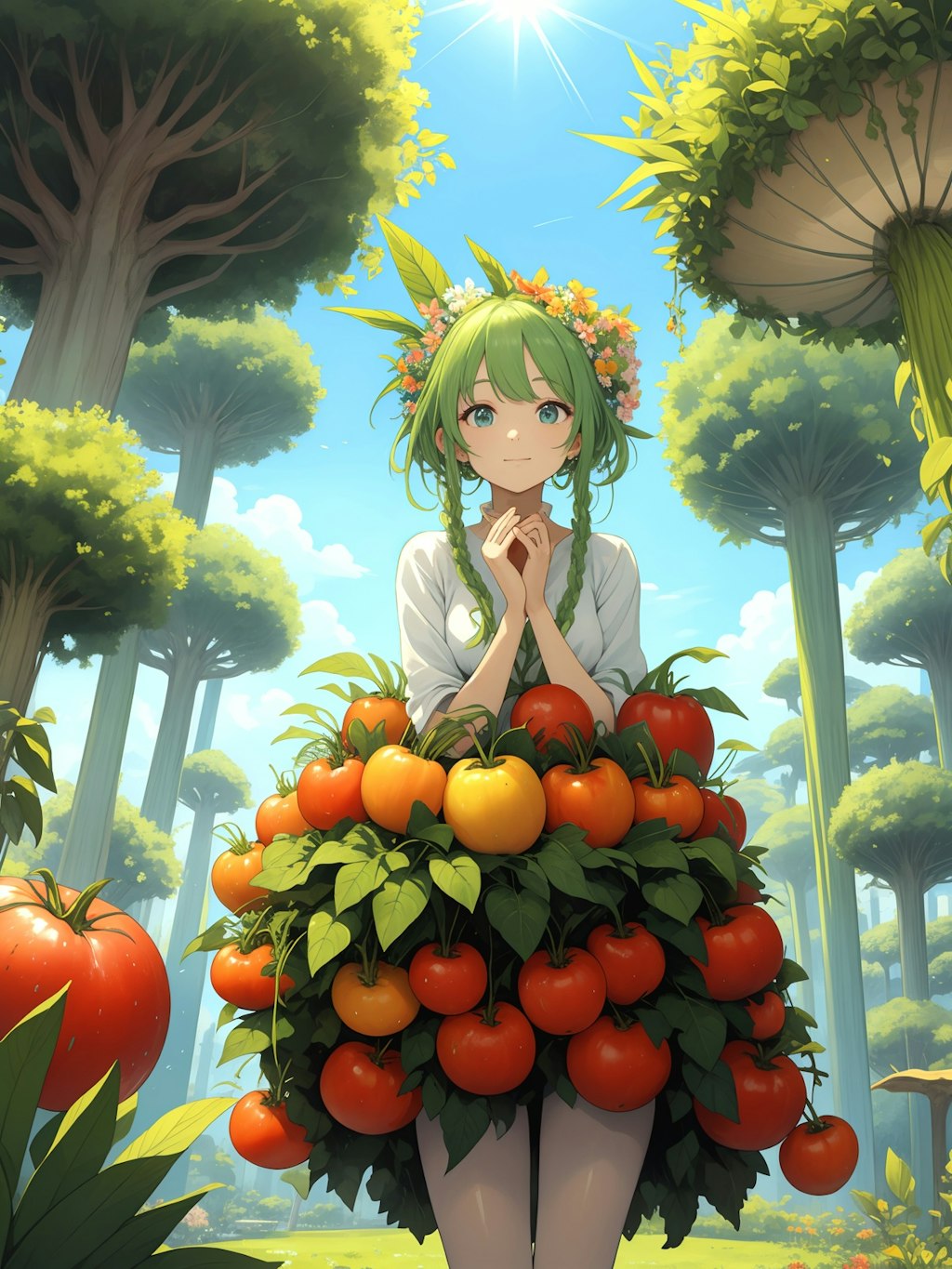 tomato girl