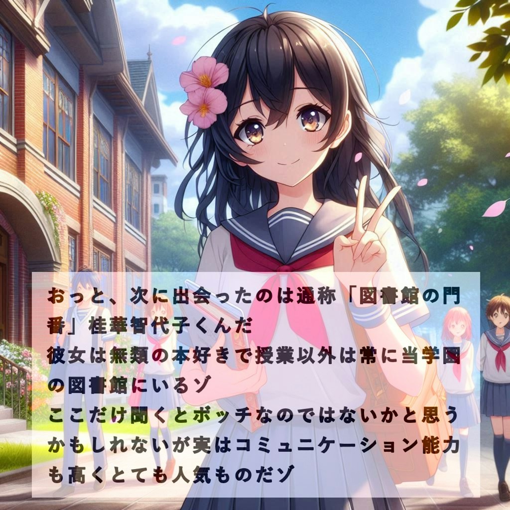 [11枚] 私立桜花学園高等部へようこそ！