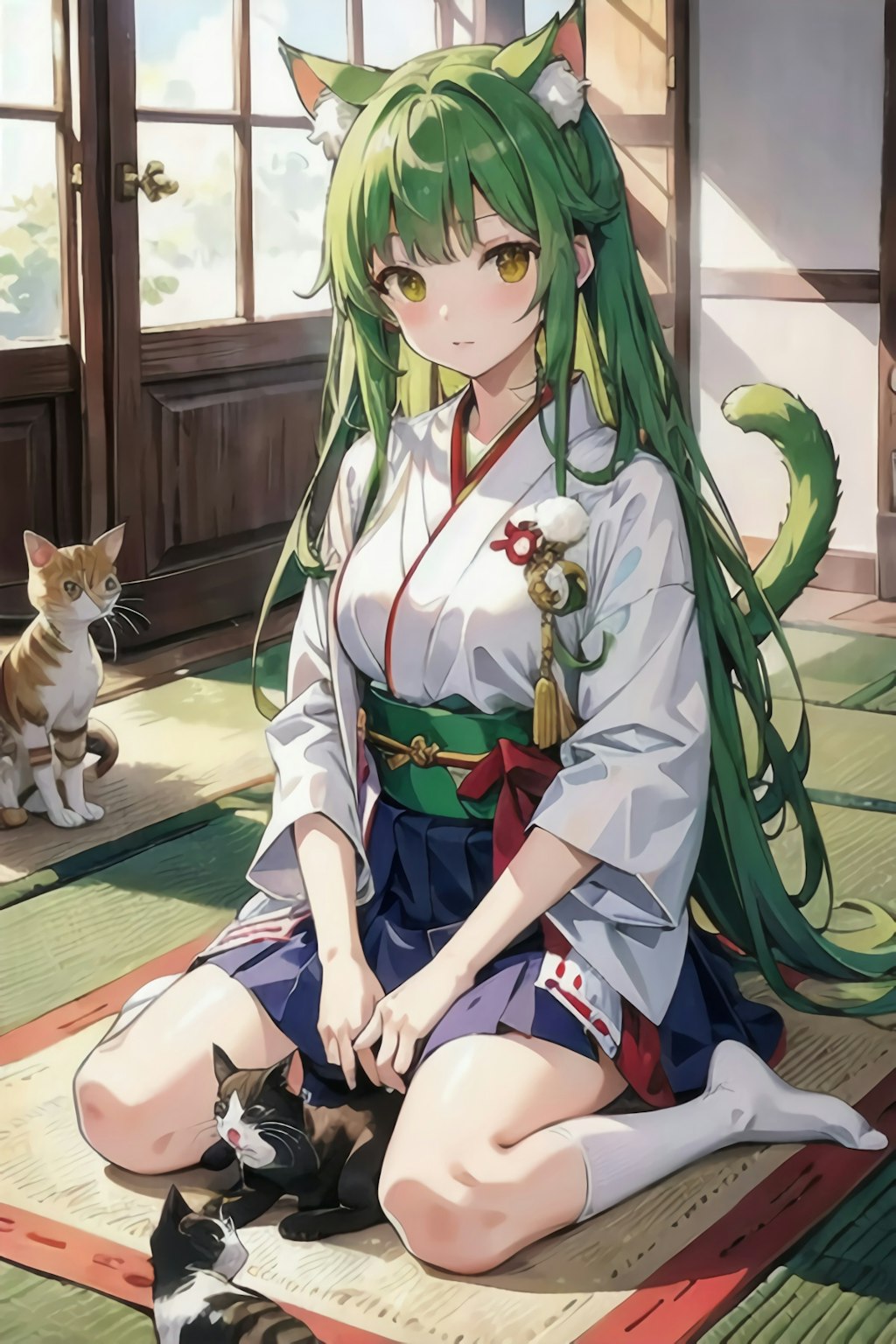 猫まみれ