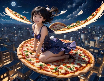 flying pizza🍕