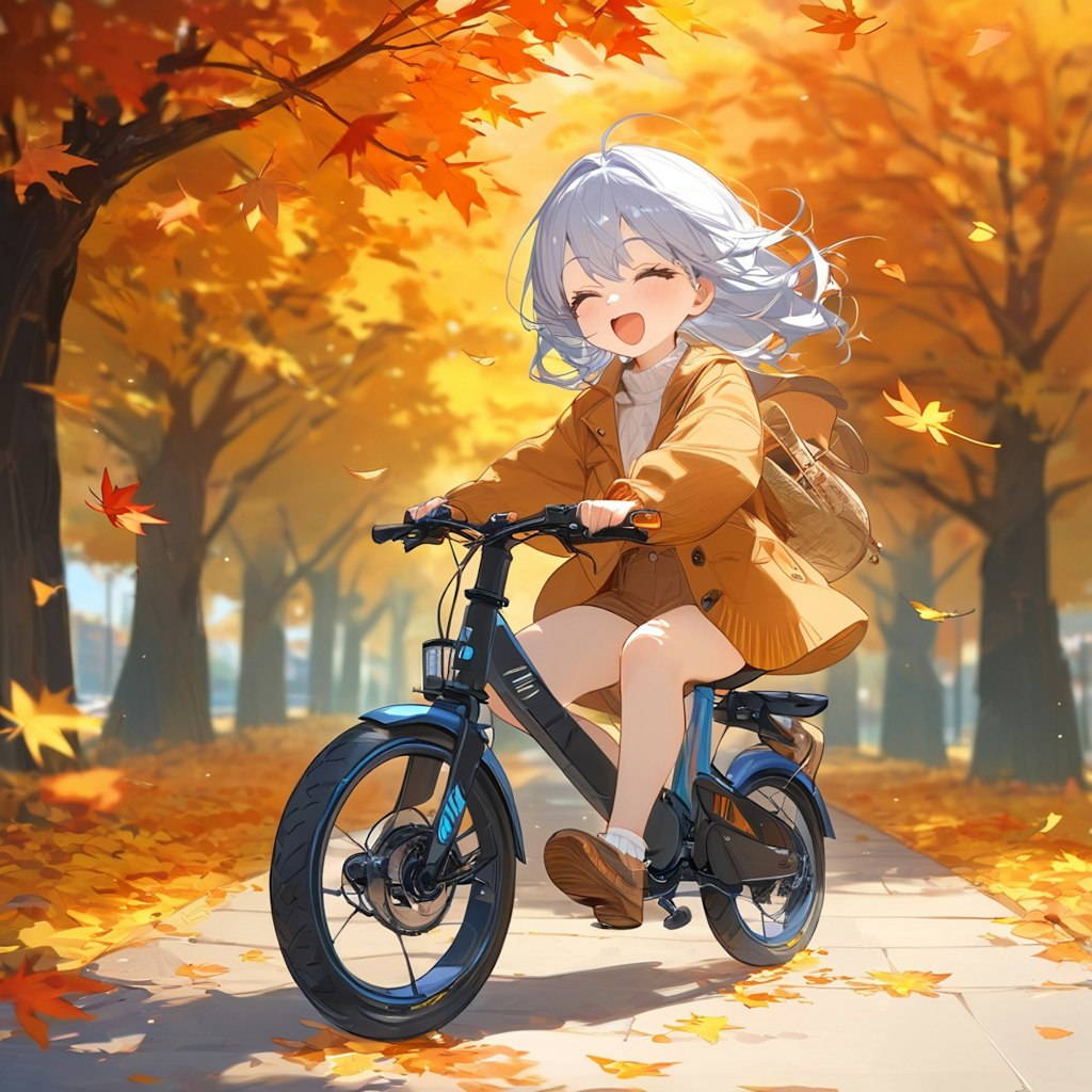 バイクより電ちゃり♡