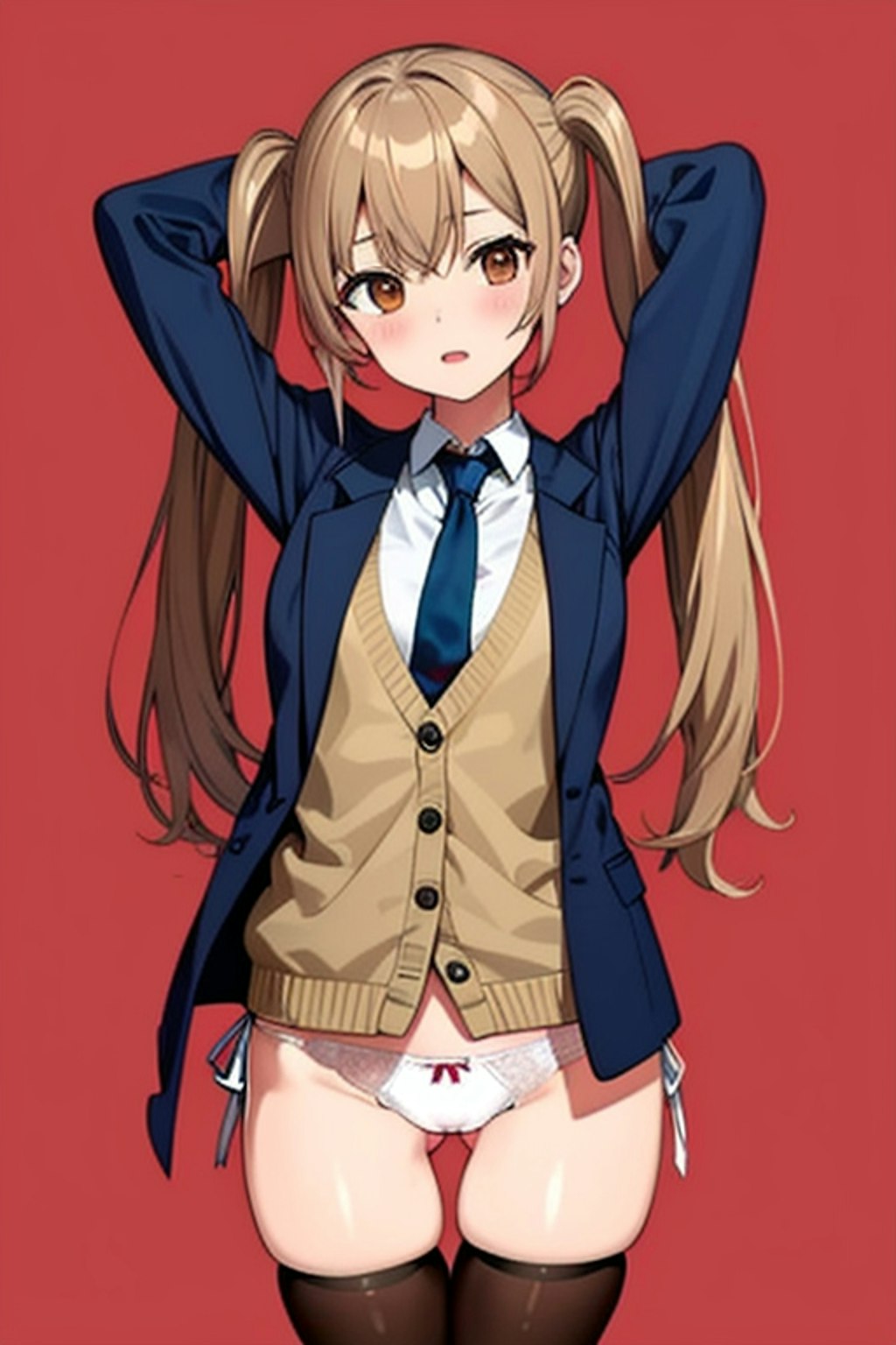 School twintails girl