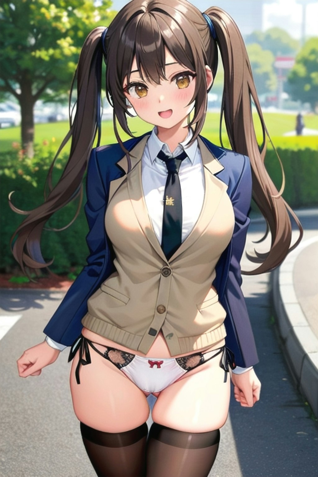 School twintails girl