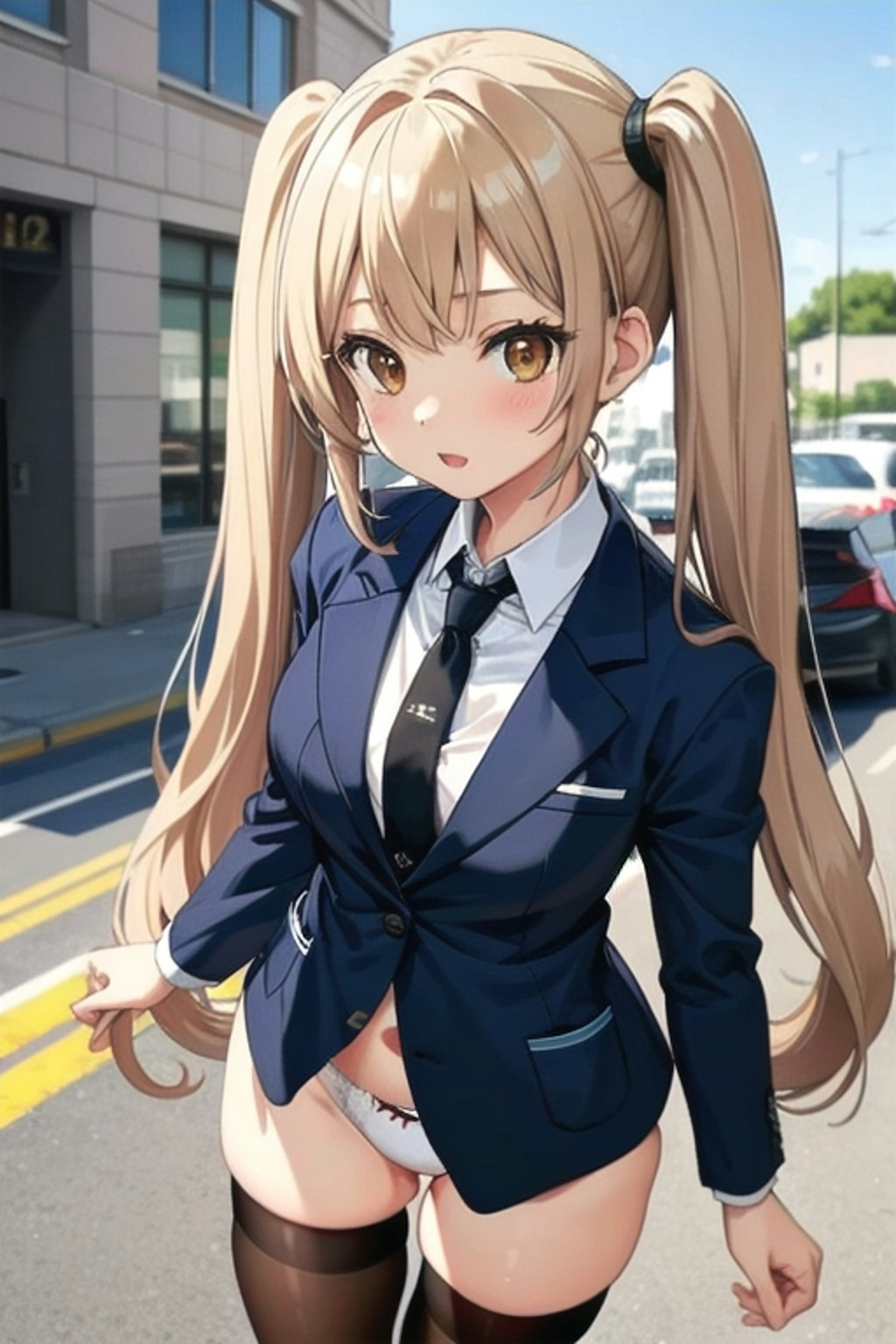 School twintails girl