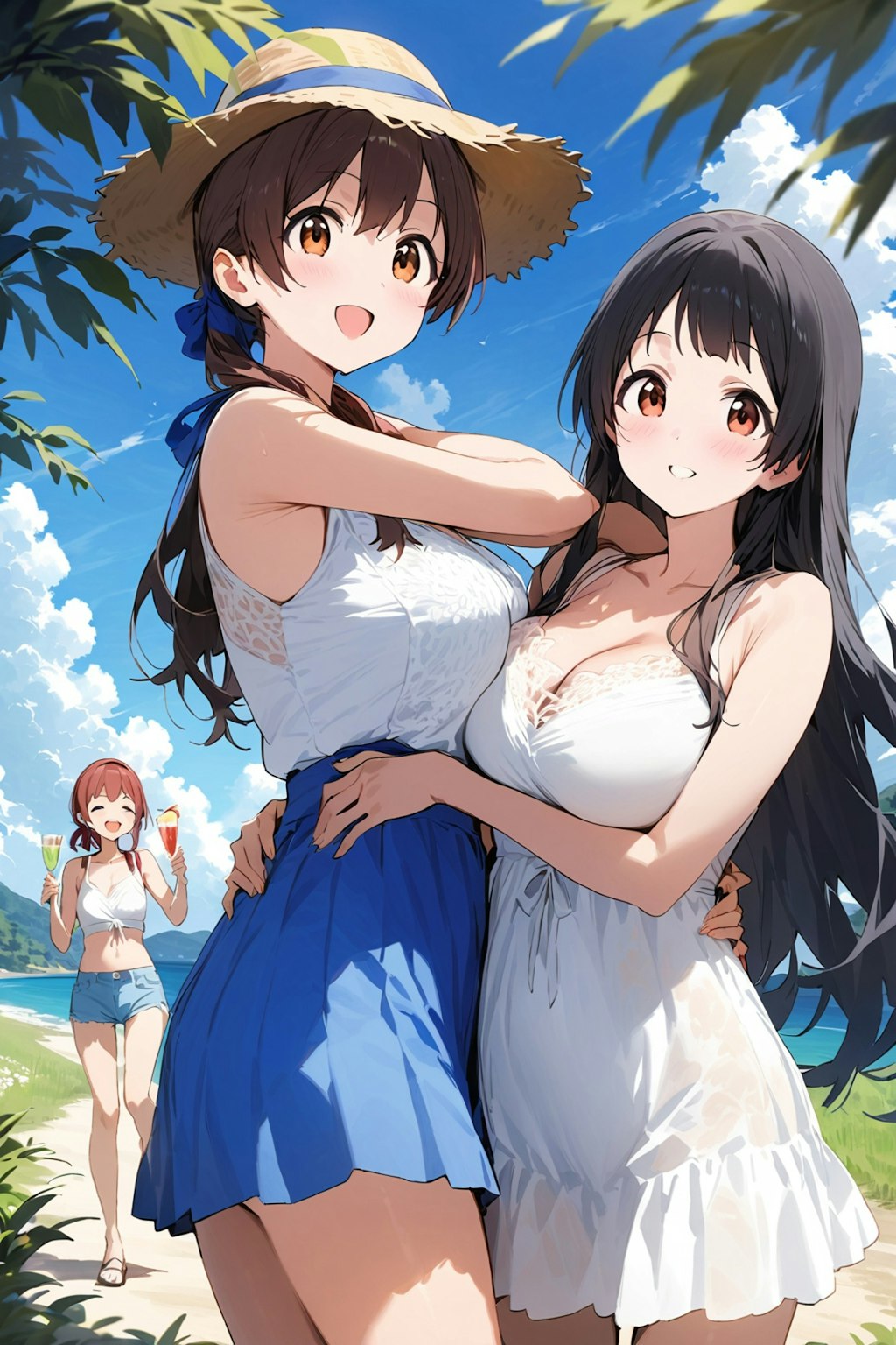 夏の思い出と女子高校生と