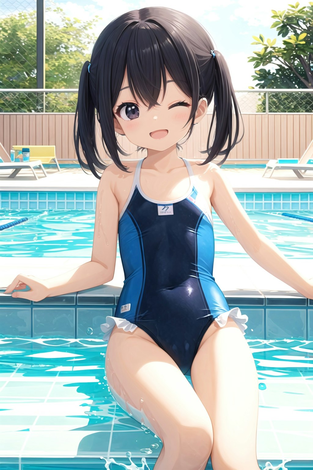 冷たくて気持ちいいね♪