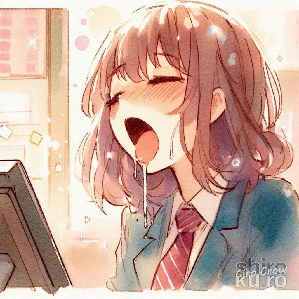銀行員の口淫