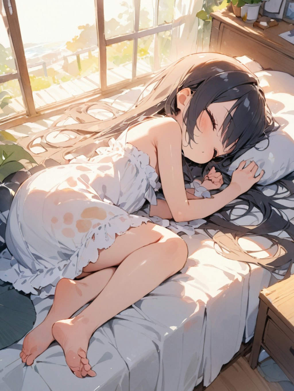 ただいまお昼寝中