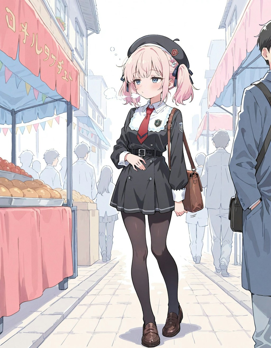 お嬢様学校の女の子4