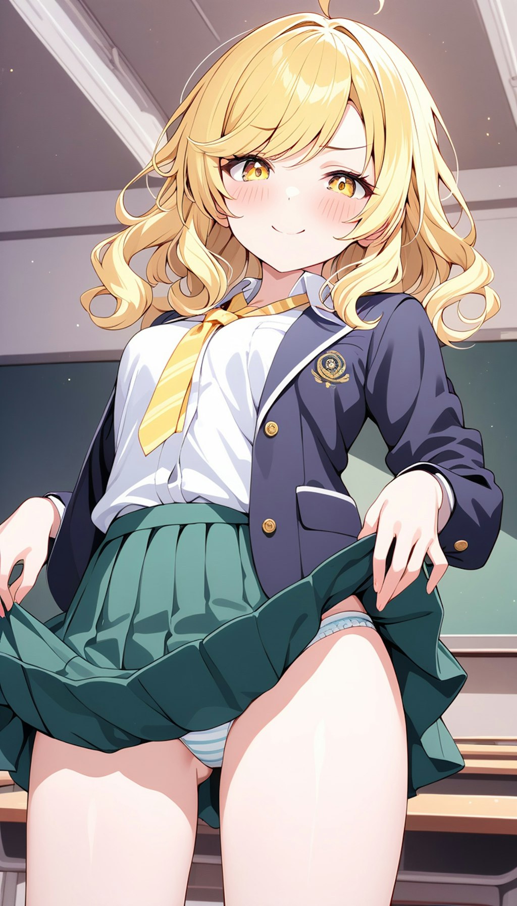 パンティーショットなユイちゃん