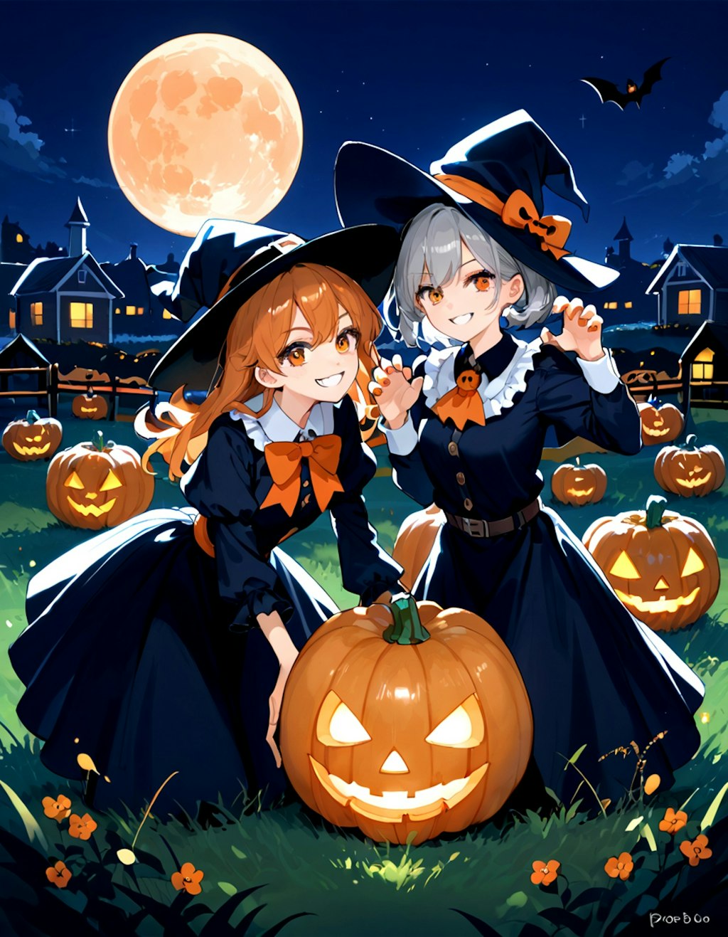 魔女コスハロウィン