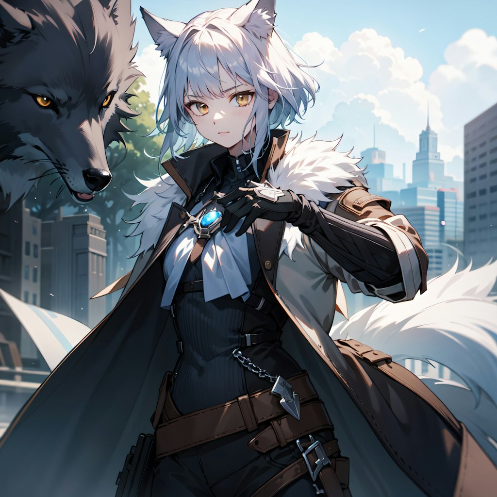 作者近影(silverwolf)