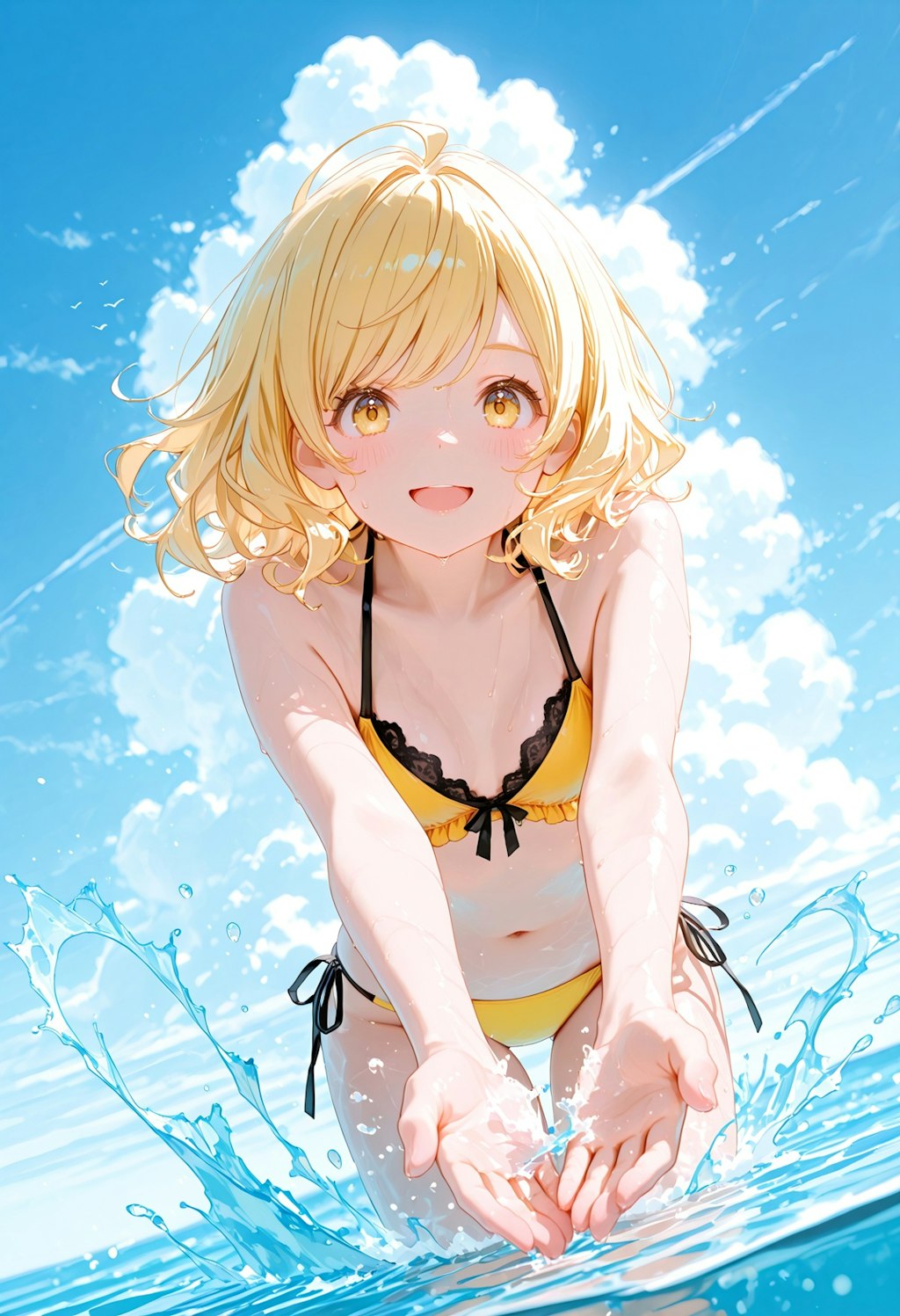 君も来て！いっぱい遊ぼぉー！