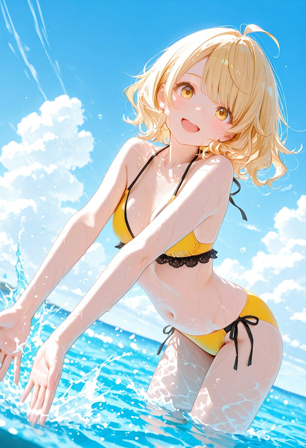 君も来て！いっぱい遊ぼぉー！
