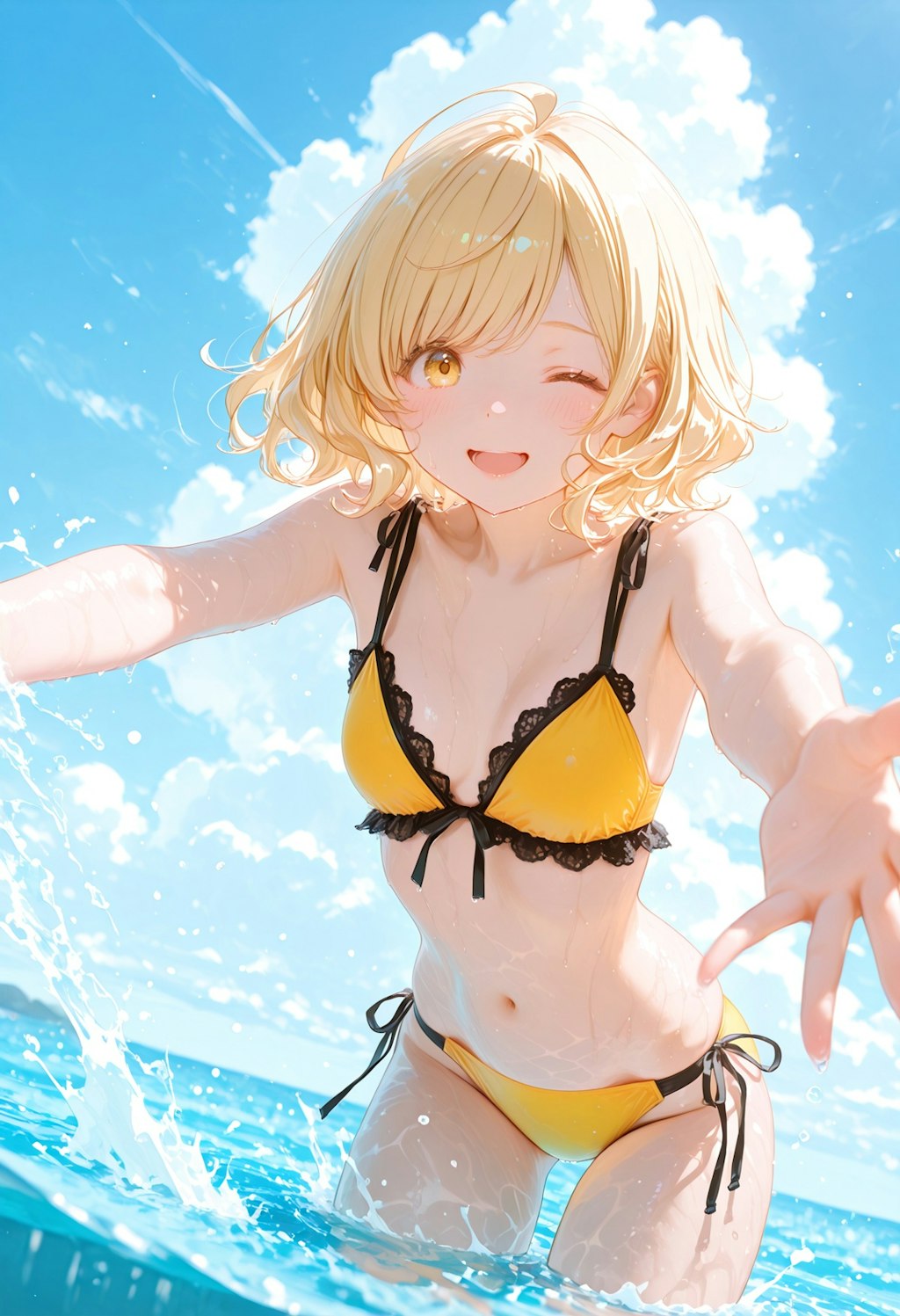 君も来て！いっぱい遊ぼぉー！