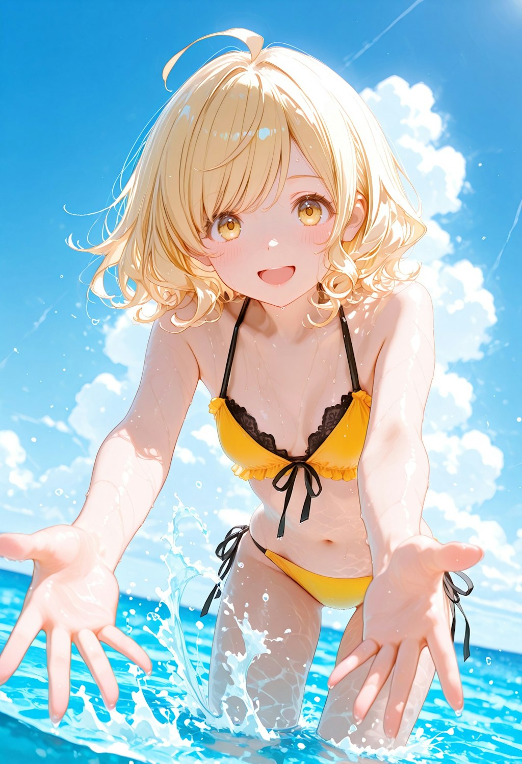 君も来て！いっぱい遊ぼぉー！