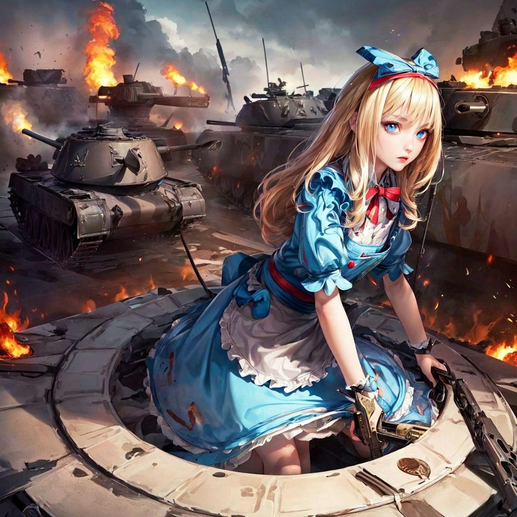 戦場の世界のアリス