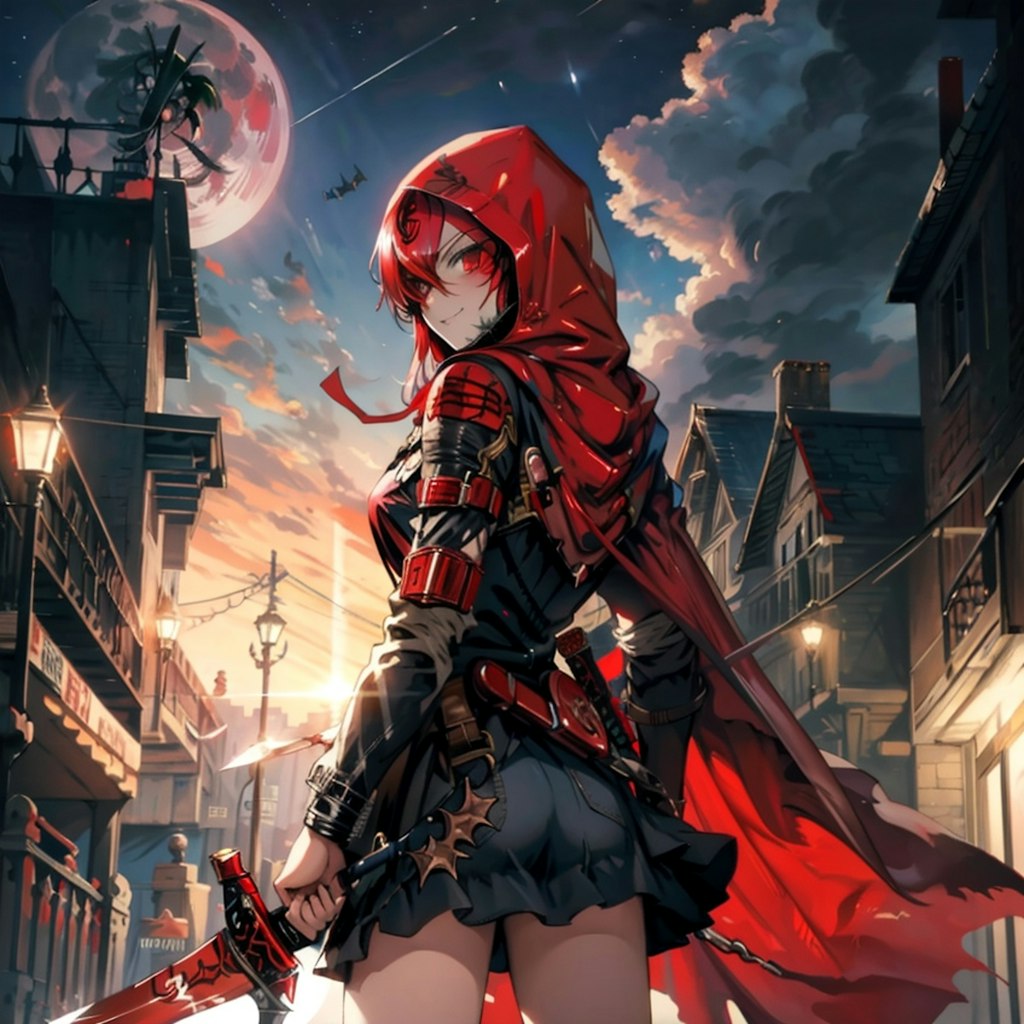 女剣士「赤頭巾」TOPAZ-1