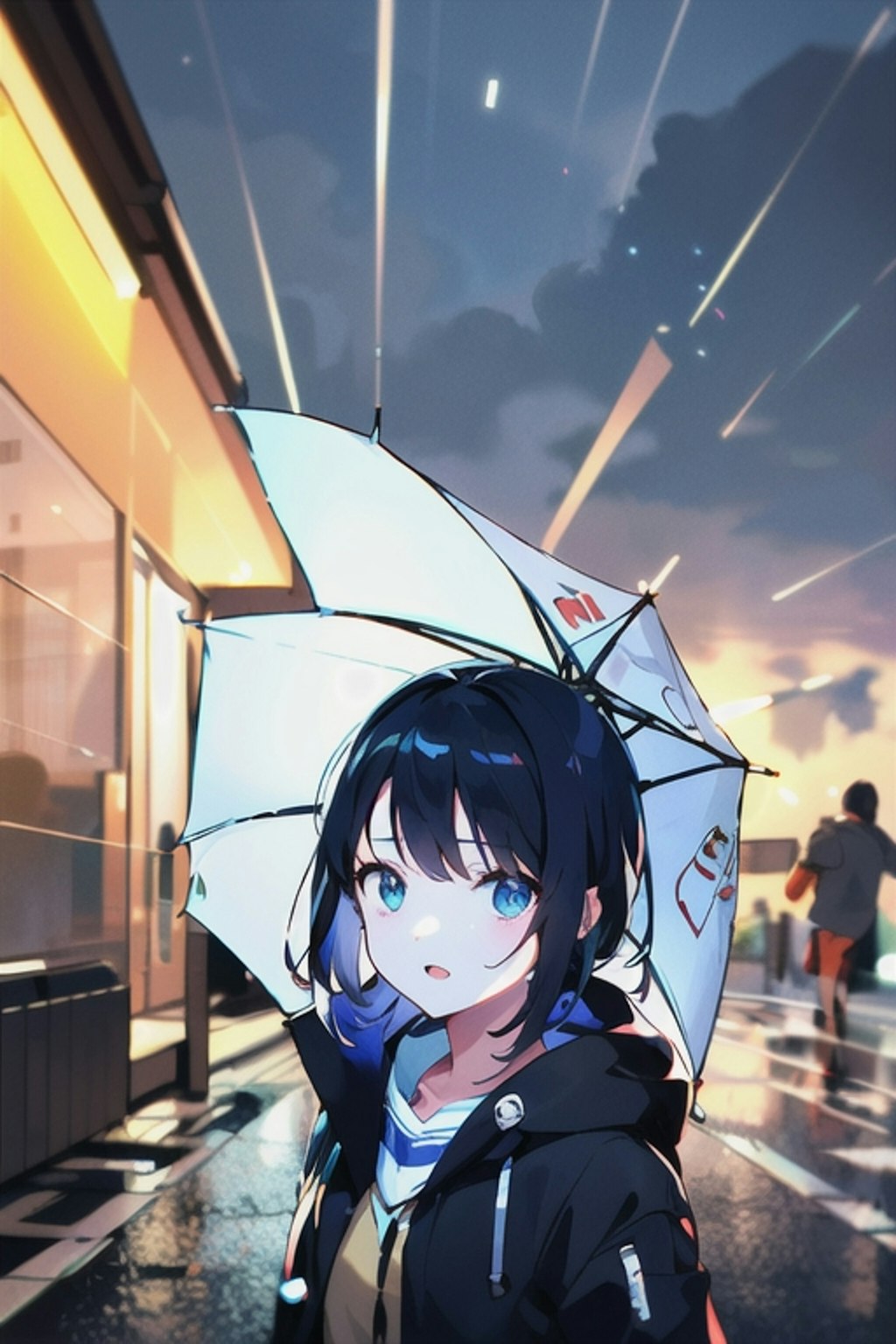 雨ですね