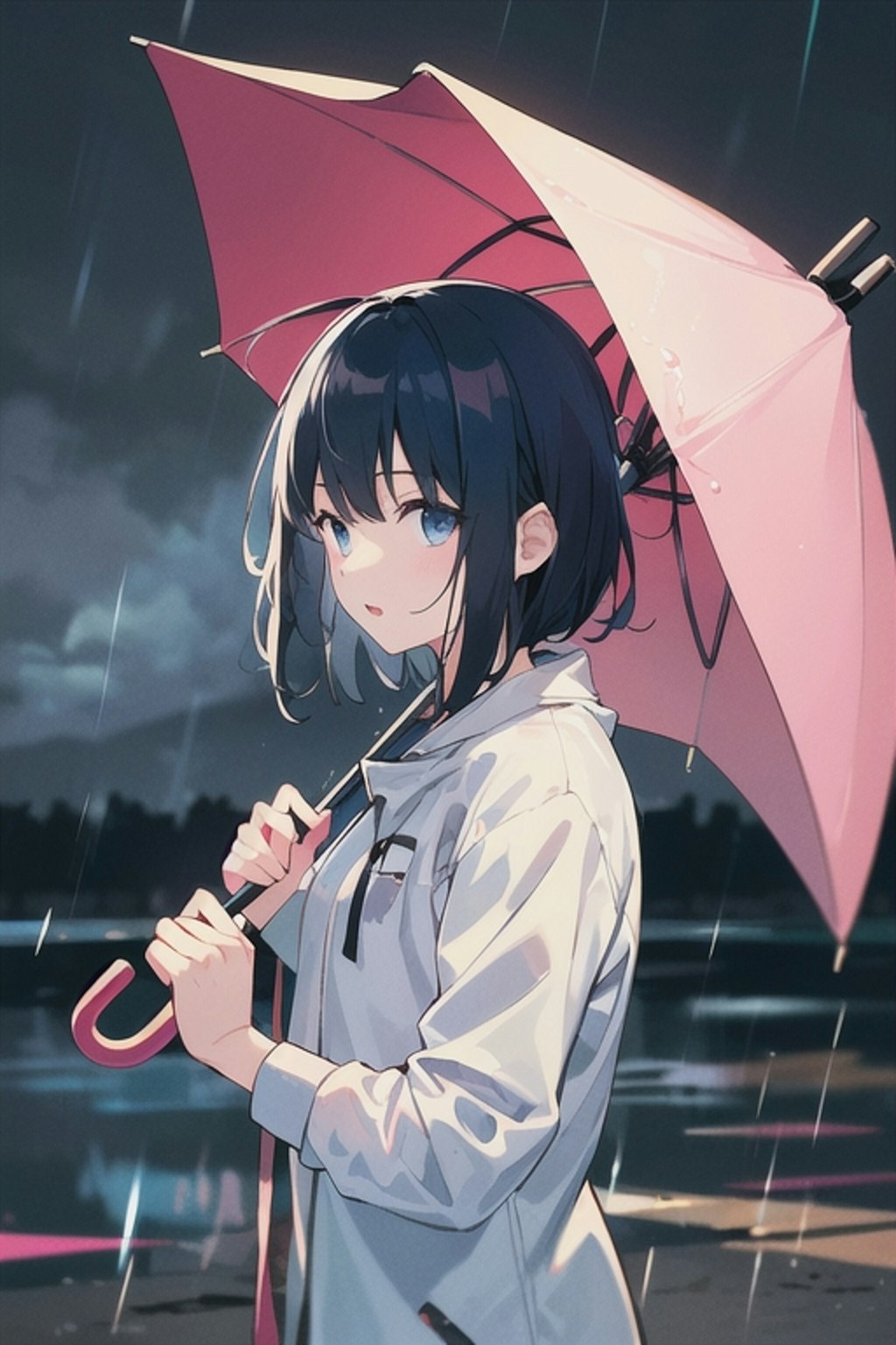 雨ですね