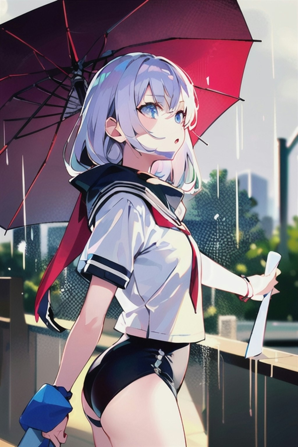 雨ですね