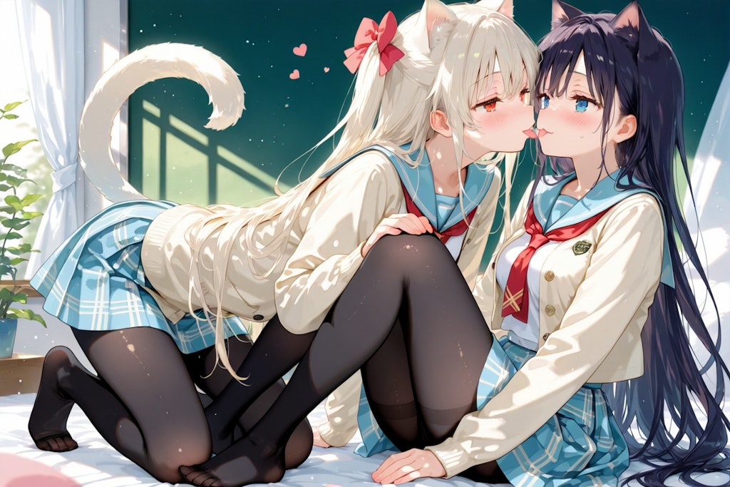 百合の口づけ　セーラー服ver.3　横
