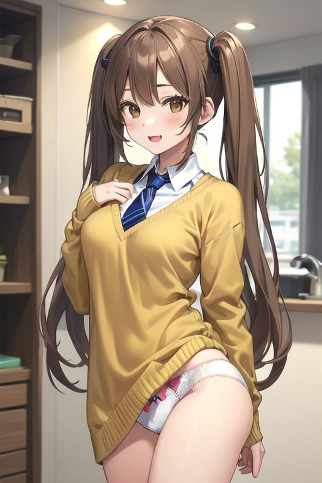 School twintails girl