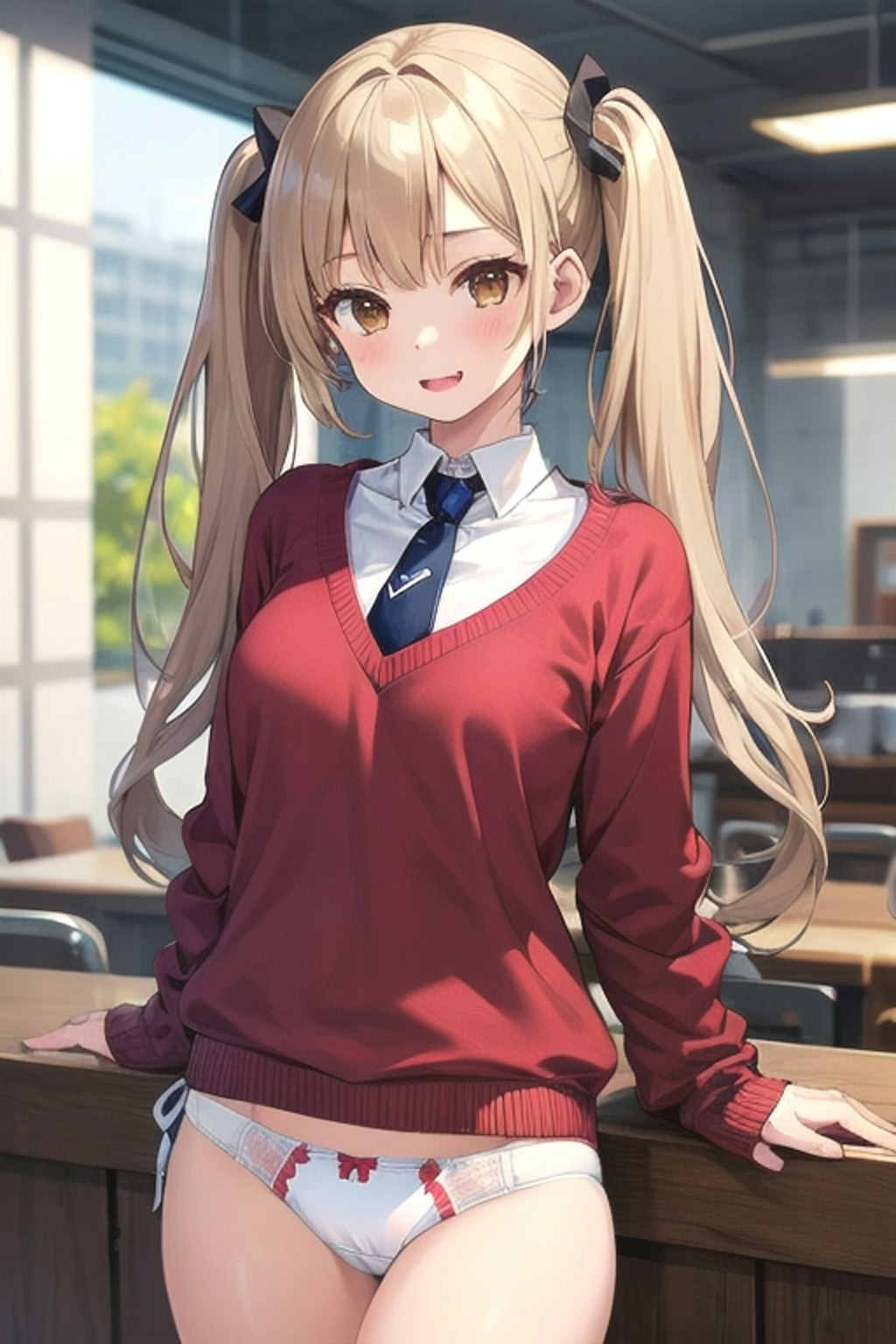 School twintails girl